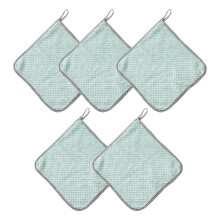 Clearance! 5PC Daily Rag towelDish Kitchen Cloth Dish OilCleaning Non Stick ClothKitchen Cleaning Supplies