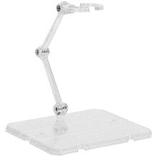 Juxtarea Adjustable Plastic Action Figure Stand - Universal Display Holder for Character Sets & Collectible Models