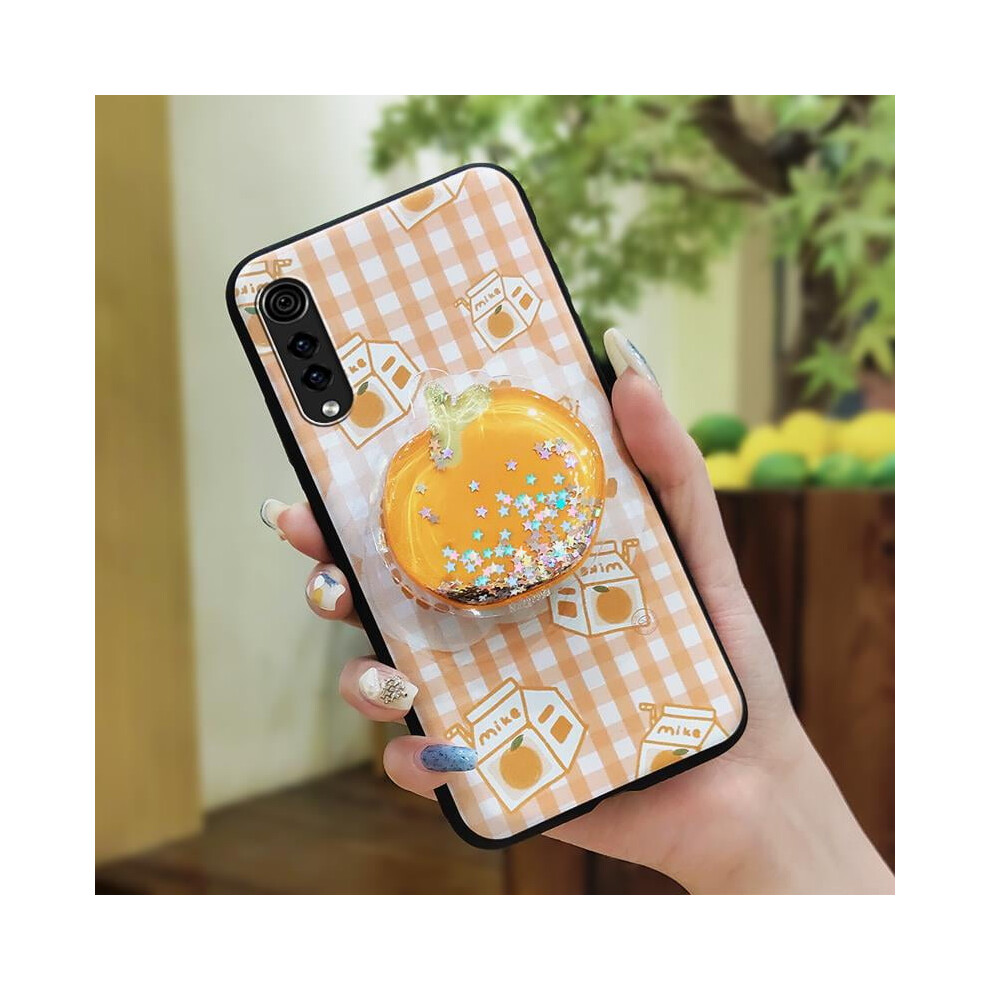 Lg Velvet 4G/5G Phone Case – Quicksand Tpu, Rotatable Kickstand, Lens Protection, Waterproof & Dirt-Resistant 9448483781114
