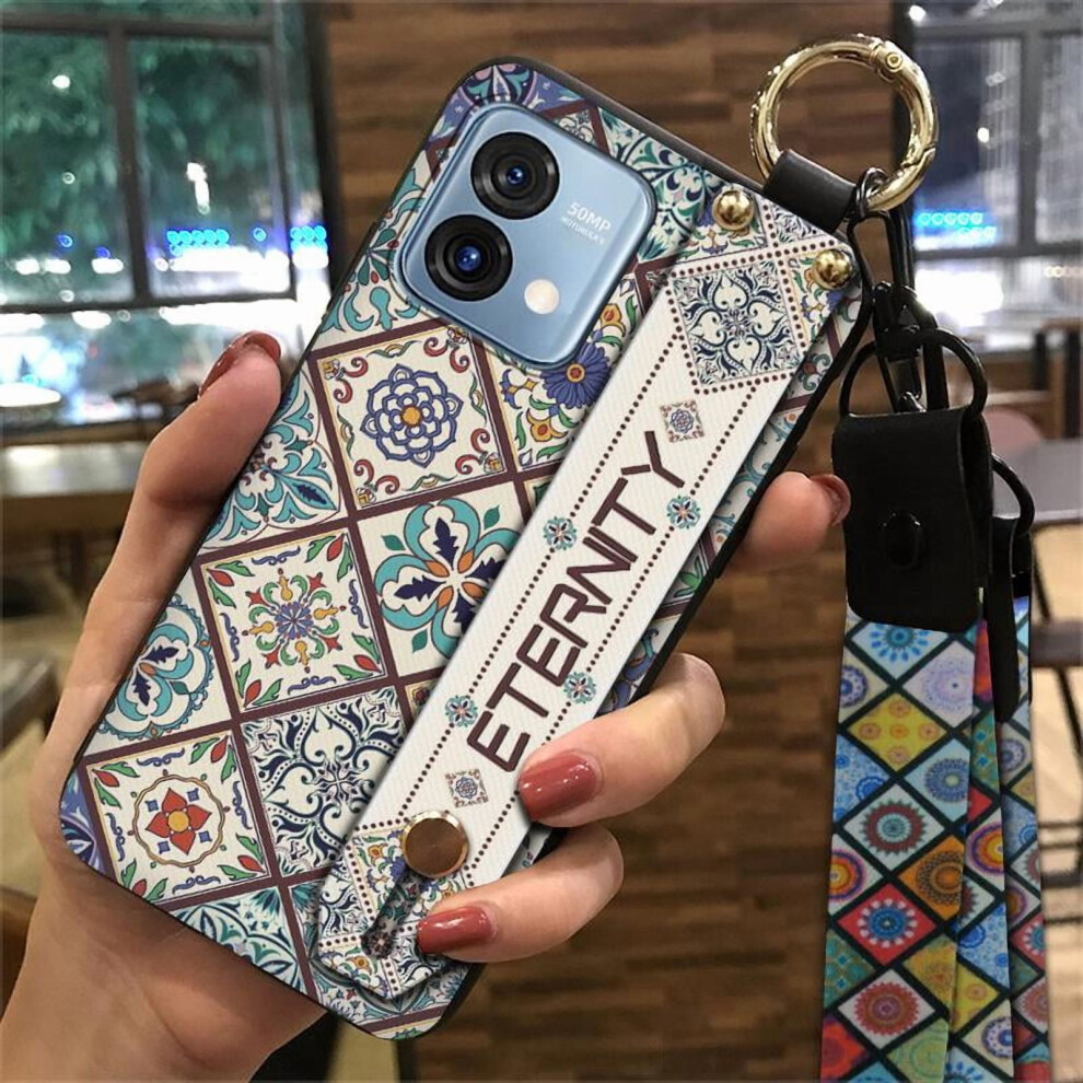 Shockproof Soft Case For Moto G Stylus 5G 2023, Chinese Style With Wrist Strap, Anti-Dust & Dirt-Resistant 9448483780964