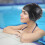 (Black) Soft Silicone Swim Cap for All Hair Types 5
