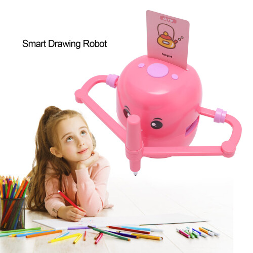 Interactive Drawing Robot Rose Red 1
