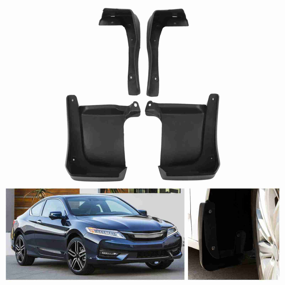 Honda Accord Mudflap Mudguard Set 4Pcs Car Splash Guard With Hardwares 4921391484810