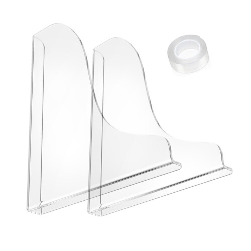 Transparent Bath Splash Shields 2 Pack 2