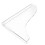 Clear Shower Splash Deflectors Set of 2 20