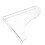 Clear Shower Splash Deflectors Set of 2 6