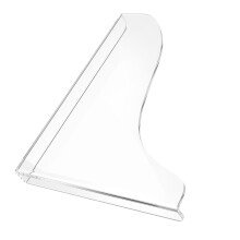 Transparent Bath Splash Shields 2 Pack