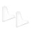 Clear Shower Splash Deflectors Set of 2 2