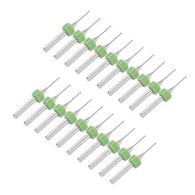 20Pcs Alloy Tungsten Steel PCB Drill Bits Set, 0.8mm Precision Micro Punch