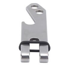 Rugged Stainless Steel Suspension Belt Clip with Hole for Keys & Cash