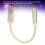 Braided USB-C to 3.5mm Headphone Adapter 18