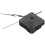 ROSENICE Reverse Clock Movement for DIY Projects 1 Set in Silver Color 8