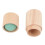 Wood Needle Case Storage – Portable Beech, Mint Green, 8.5x4 cm 2