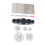 Expanded Aluminum Sewing Gauge 8 Heads Button Divider 16x7.7cm 2