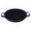 BBQ Roasting Pan Non-Stick Indoor Barbecue Tray Black 1 Pack 6
