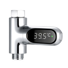 LED Digital Shower Thermometer Water Temperature Meter 5-85C, Easy Install