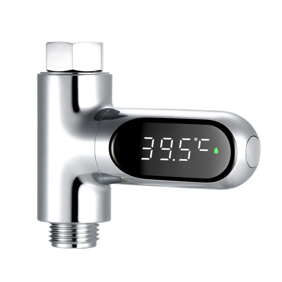 LED Digital Shower Thermometer Water Temperature Meter 5-85C, Easy Install