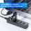 Διανομέας USB 3.0 4 θυρών με τροφοδοτικό και Type-C – Συμβατό με φορητό υπολογιστή/PC, 3