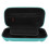 Large Capacity Impact-Resistant Hard Shell Carry Case for Switch Lite Cyan 2
