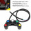 5-Button ATV Motorcycle Control Switch Assembly 22mm Waterproof Aluminum 8