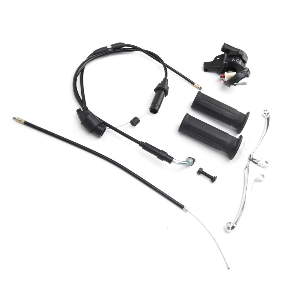 Throttle Grip Cable Brake Lever Ignition Switch Kit For Yamaha Yzinger 50/Pw50 4201391487784