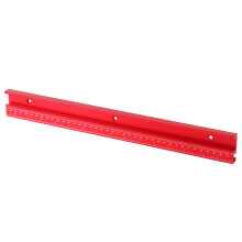 45 cm Aluminiumlegierung Holzverarbeitungs-Schiebeschiene mit rotem Griff