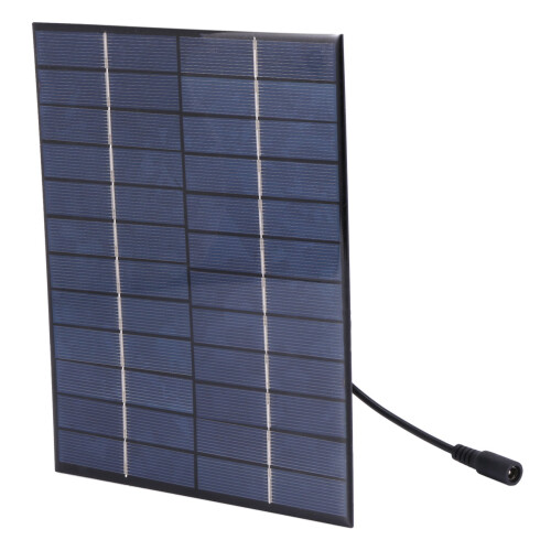 12V 5.2W  Solar Panel Polycrystalline Solar Cells Silicon Epoxy Solar DIY Module System Battery Charger +  output 2