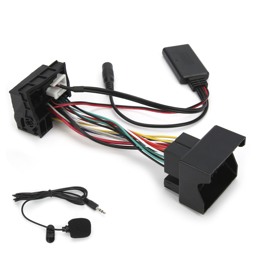 12Pin Bluetooth Aux-In Audio Adapter With Mic For Peugeot 207 307 407 308 Cars 7901391488343