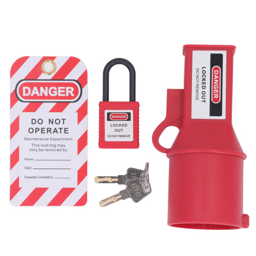 Electrical Plug Lockout 62mm Inner Diameter Waterproof Industrial Cord Lock 1