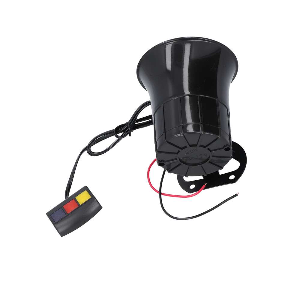 Car Horn 12V 30W 105Db Emergency Warning Alarm Siren For Car Motorcycle & Moped 8701391488591