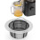 2PCS Pulp Strainer for Nama J2 Cold Press Juicer Pulp Secondary Fine Filter Stainless Steel Filter 2