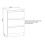 Seconique Malvern 3 Drawer Bedside X2 - Urban Snow 3