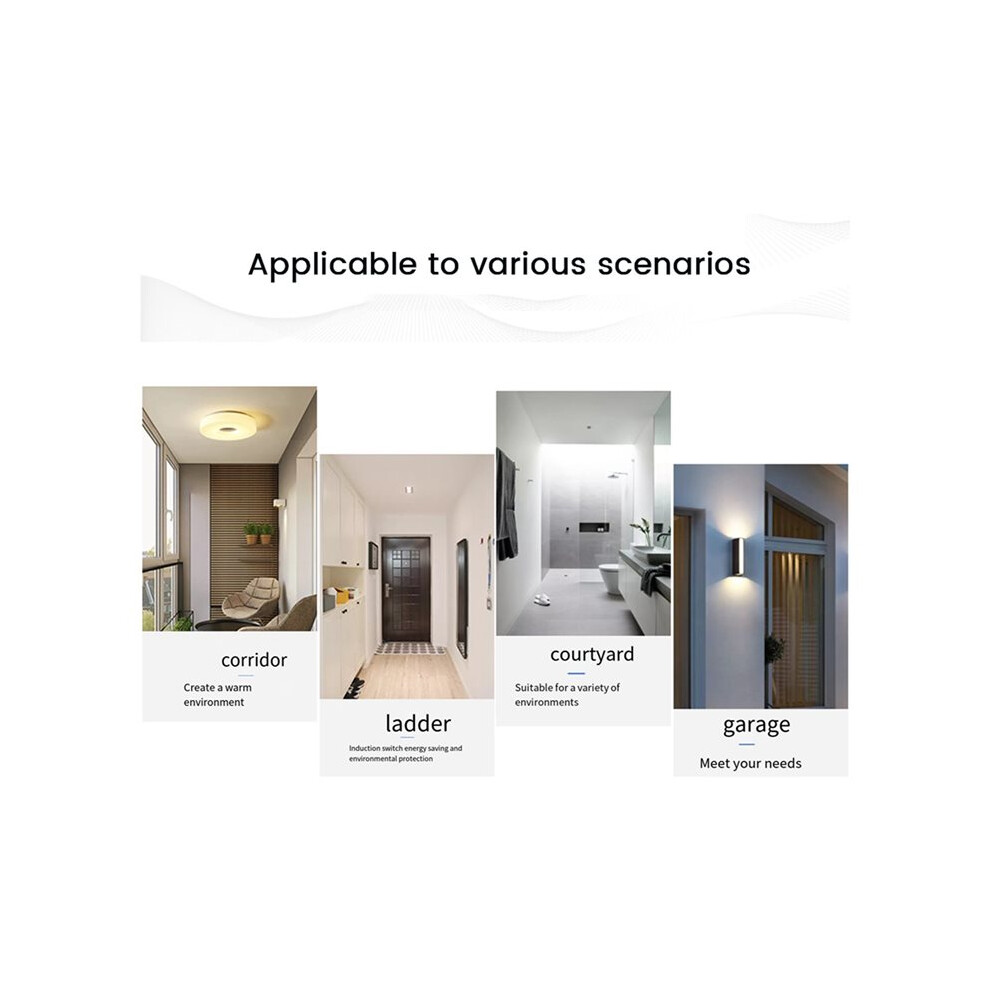 4X Ceiling Recessed Pir Motion Sensor Infrared Adjustable Detector For Corridor Warehouse Stairs Porch Lamp 6031416210046