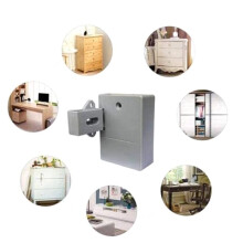3X RFID Electronic Cabinet Lock Hidden DIY for Wooden Cabinet Locker Drawer Shoe Cabinet Drawer Lock Dark Lock