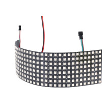 LED Matrix Panel, WS2812B RGB 832 Pixels Digital Flexible Dot Matrix Individually Addressable LED Display Screen