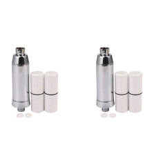 2X Shower Filter - High Output Showerhead Filter with - Removes Chlorine Heavy Metals Fluoride and Other Sediments