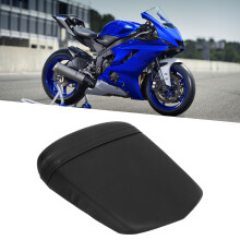 Motorrad-Rücksitzbank für Beifahrer für Yamaha R6 2003 Schwarz
