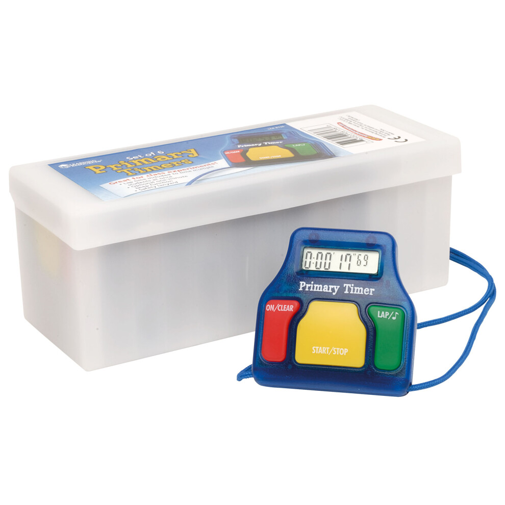Learning Resources Primary Timers Set Of 6