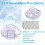 2pcs 2 1/2 Quart Water Pan (Basin) for Rb Vacuum Cleaner Replacement for E Serie and E2 Type 12 , E2 5
