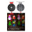 2X Christmas Projector Lights Indoor 16 Patterns Led Projector Light USB 5V Power Stage Light 5