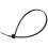 HellermannTyton UB250C Black TY-ITS Cable Tie 245 x 4.6mm (Pack 100) 1