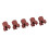 Temperature Resistant Silicone Sock for 3D Printer Hotend Dust Proof Brown 9