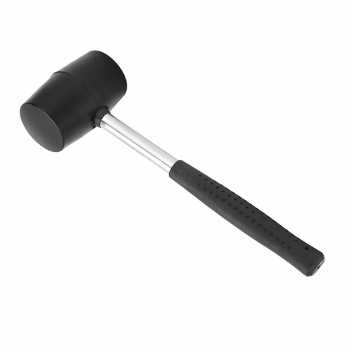 Rubber Steel Double Sided Hand Mallet 260mm for Engineering Installation 1