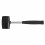 Rubber Steel Double Sided Hand Mallet 260mm Engineering Hammer 9