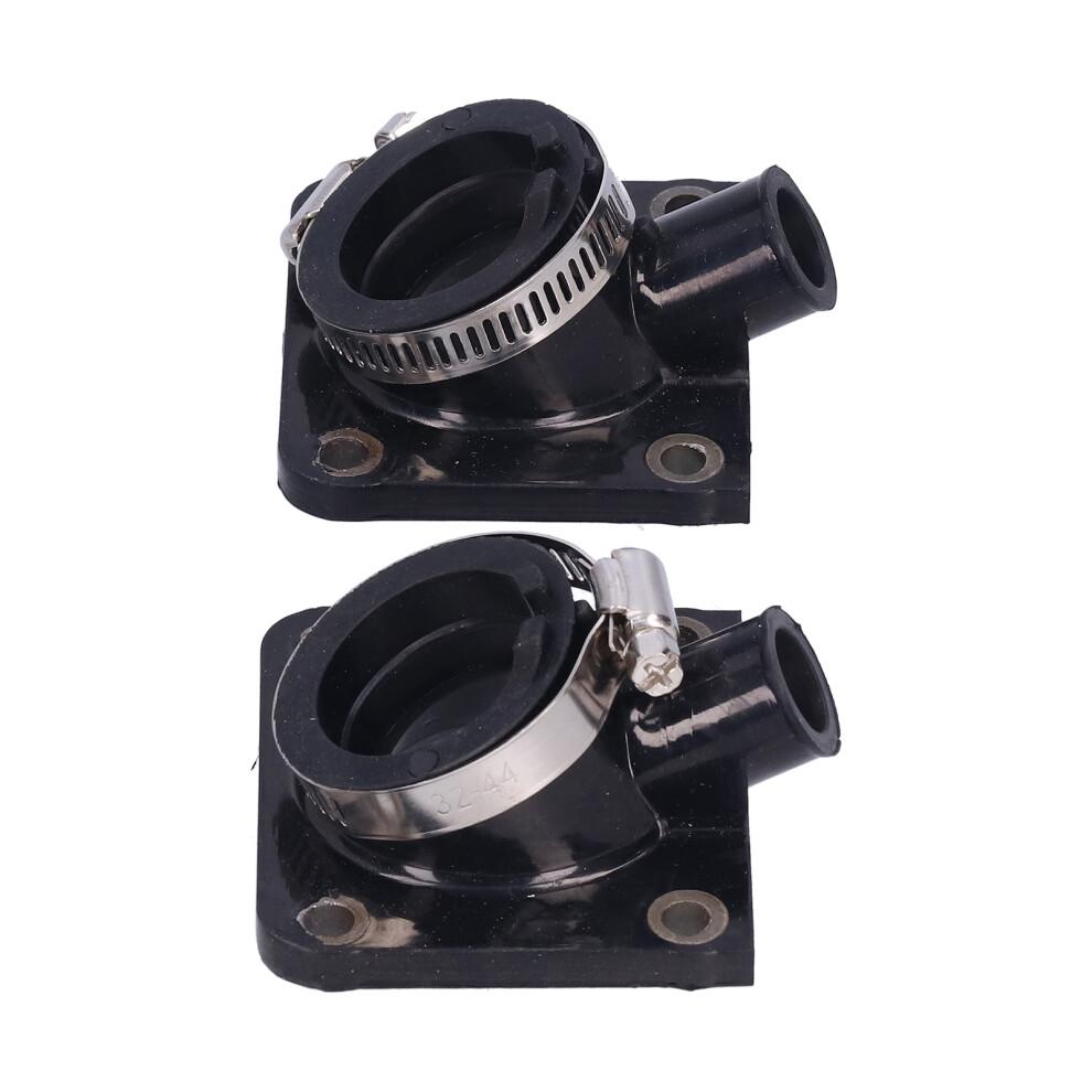 Pair Of Rubber Carburetor Intake Boots For Yamaha Yfz350 Rd350 1983-2012 4911391829018