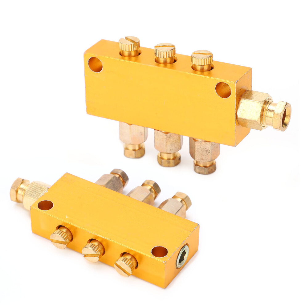 Brass Oil Distributor TK Type 1-3 Outlet