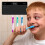 Toothbrush Holder, Timer Function, Rechargeable Cordless Wall-Mounted Bathroom Black 9