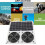 Solar Vent Fan 12in Twin Blade Coop Use 19