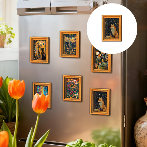 Handcrafted Creative 3D Retro Photo Frame Magnetic-SCE179 4 2