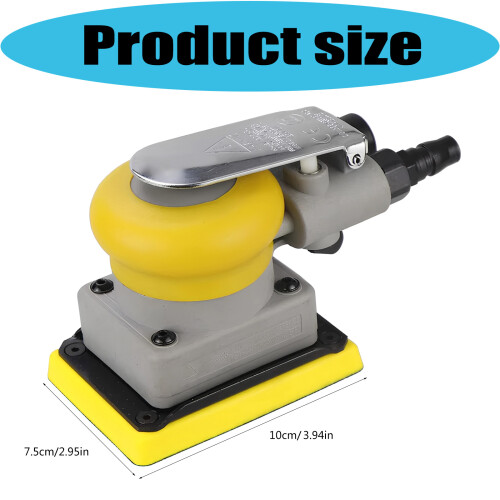 Professional 75x100mm Square Pneumatic Sander Perfect For 2